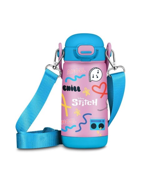 Borraccia termica Stitch 460ml Seven | Diamante Rosa