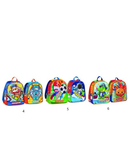 Zaino Spinny Boy E Girl Mitama Doubleface🎒 | 6 Modelli Resistenti e I