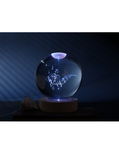 iTOTAL Lampada Sfera MUSIC – Globo LED Decorativo in 3 Misure