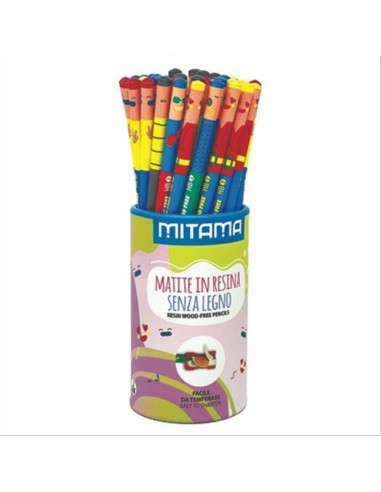 Matita HB2 Emotion Mitama Wood Free – Facile da temperare