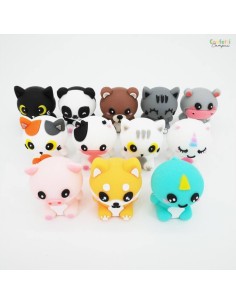 Gomma da cancellare 3D con Animaletto 12 varianti (1pz) 