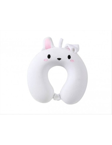 Cuscino da Viaggio Bunny 🐰✨ Morbido Supporto per il Collo – 30x33x10 