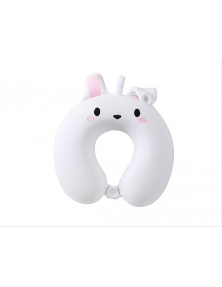 Cuscino da Viaggio Bunny 🐰✨ Morbido Supporto per il Collo – 30x33x10 