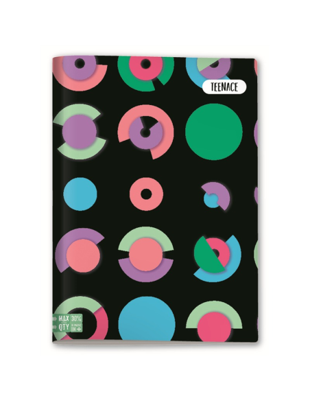 Quaderno A4 Maxi 1R TEENACE FUNNY GIRL 📘💕 | 104 80f Colorato e Resis