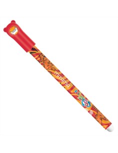 Penna Cancellabile Spinny TIGRE Mitama 🐯 | Gel Blu 0,7mm con Animalet