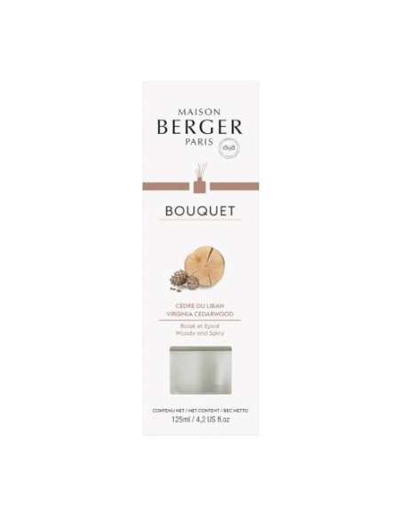 Diffusore Bouquet 125ml Cedre du Liban - Maison Berger | Diamante Rosa