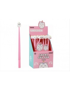 Penna gel flessibile Unicorno iTotal kawaii 21 cm