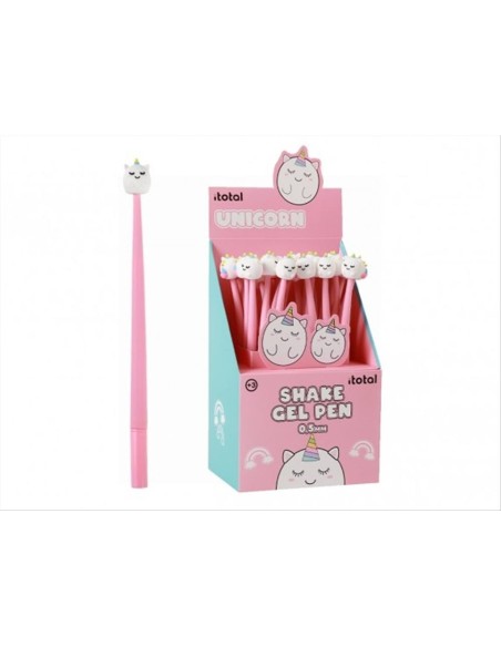 Penna gel flessibile Unicorno iTotal kawaii 21 cm