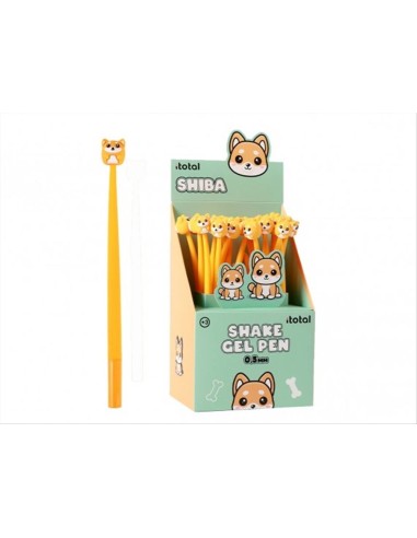 Penna gel flessibile Shiba Inu iTotal kawaii 21 cm