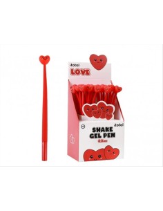 Penna gel flessibile cuore Follow Your Heart iTotal