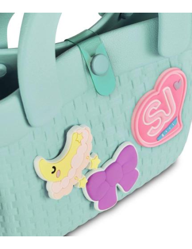 Borsa bambina SJ Gang Girly Pins Midi | Diamante Rosa