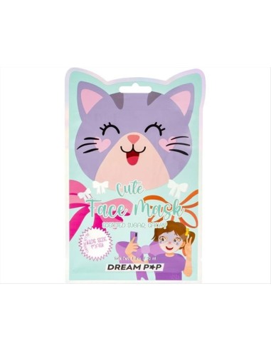 Maschera viso Gatto Sugar Candy 6+ | Diamante Rosa