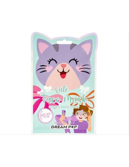 Maschera viso Gatto Sugar Candy 6+ | Diamante Rosa
