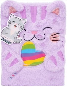 Quaderno da Disegno Gatto con Cuore Sketchbook 21x6x28cm 2